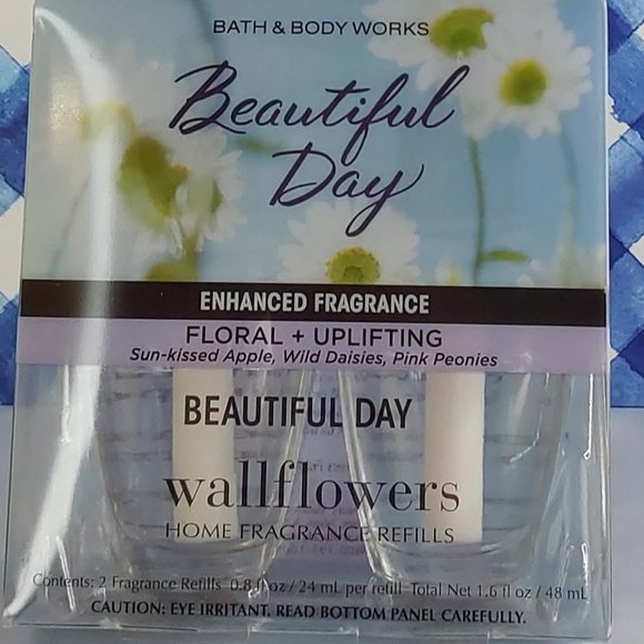 BATH & BODY WORKS WALLFLOWERS REFILL 'BEAUTIFUL DAY' 2-PIECE SET - Picture 10 of 16